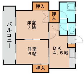 一木コーポの物件間取画像